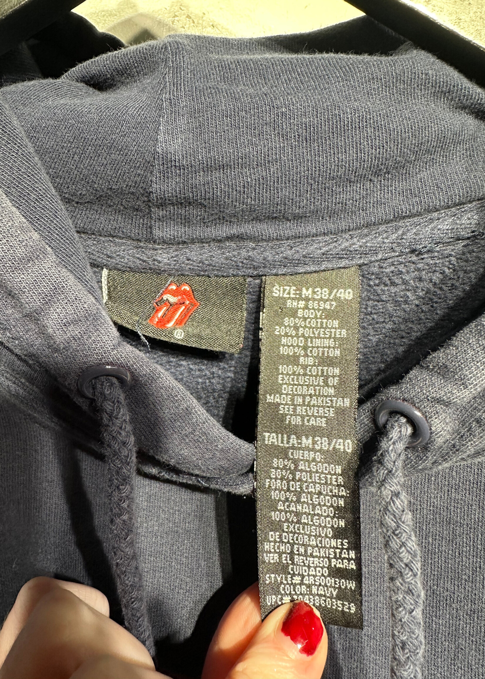 Rolling Stones Navy '05 Sweater M