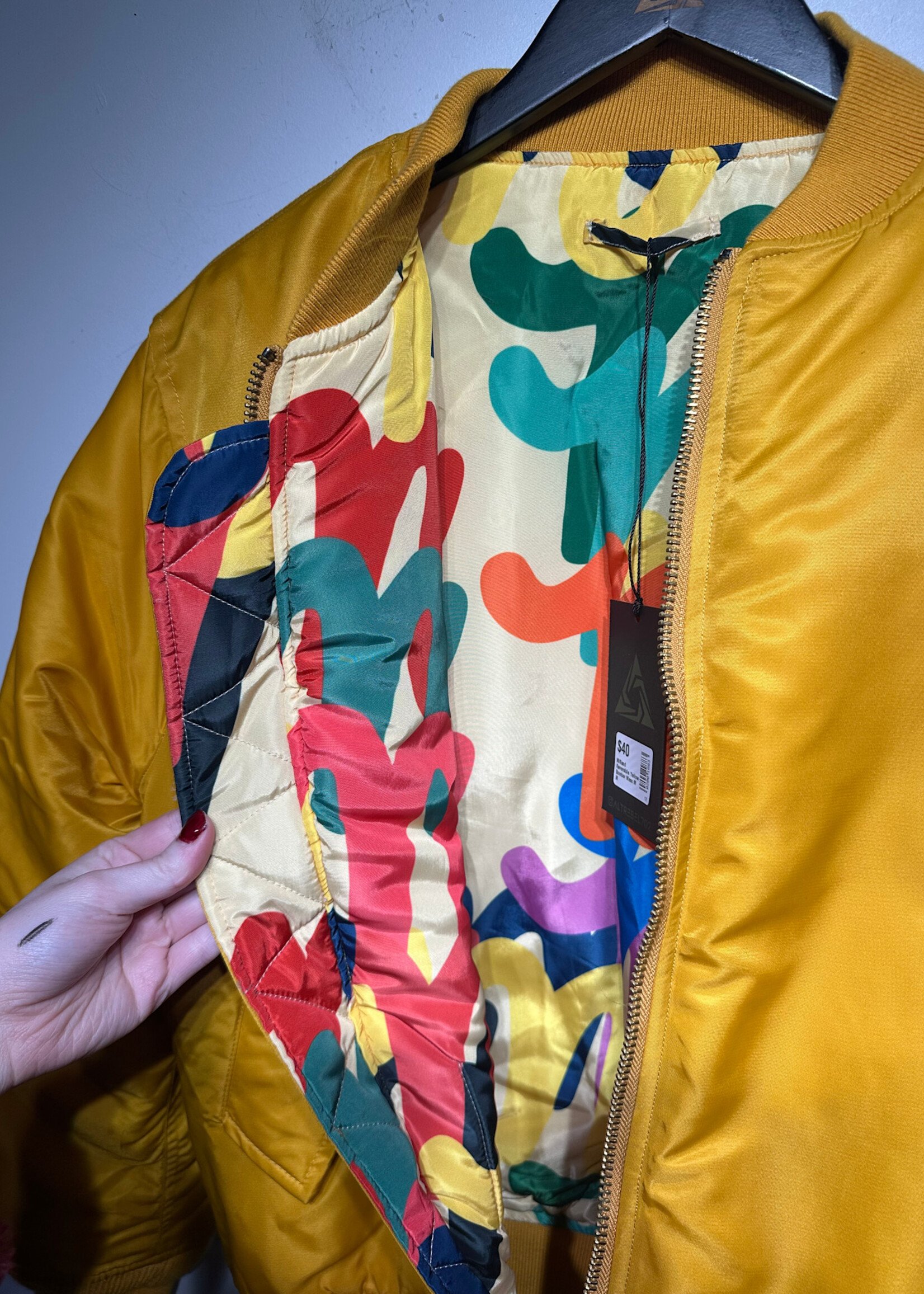 Mifland Reversible Yellow Bomber Masc M