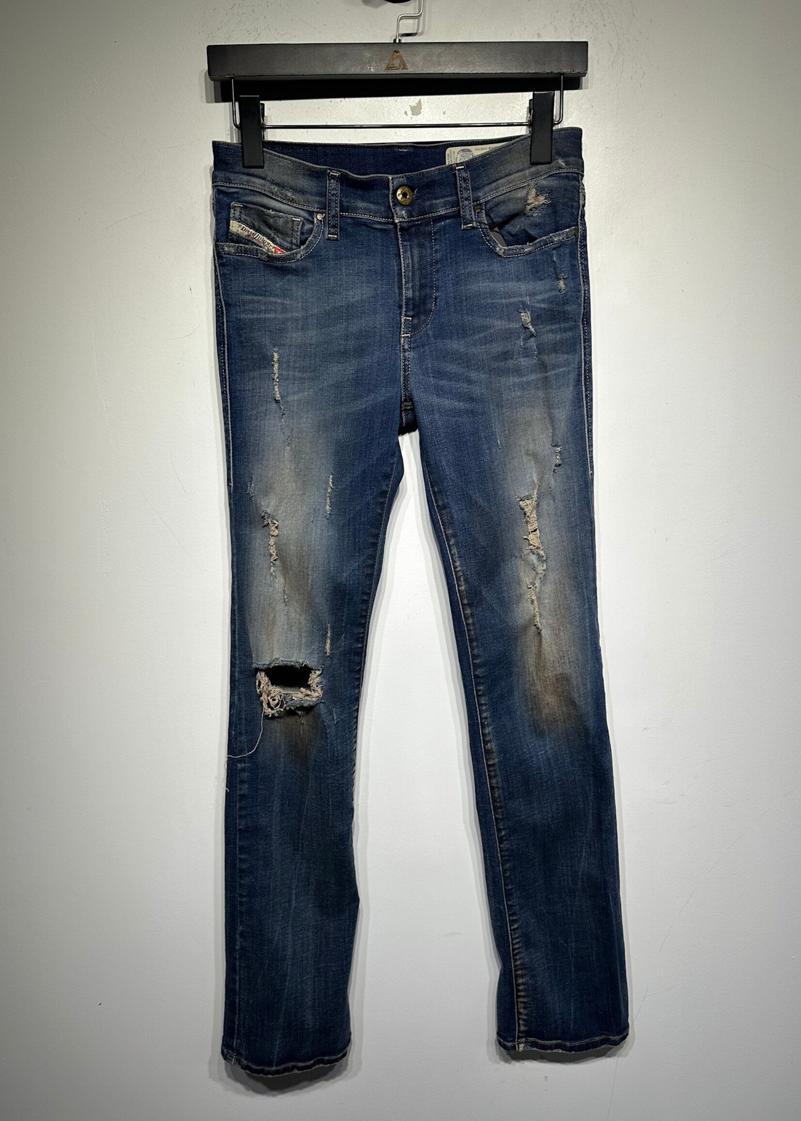 Diesel Distressed Bootzee Cut Jeans Fem 26