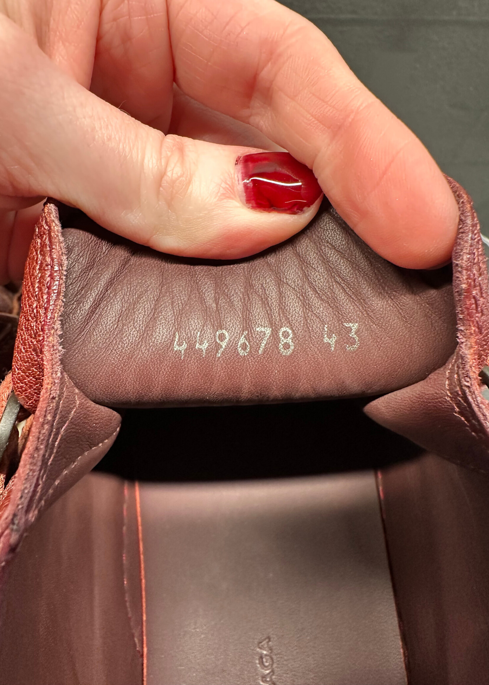 Balenciaga Red Arena High Top Sneakers 43/Fits 11