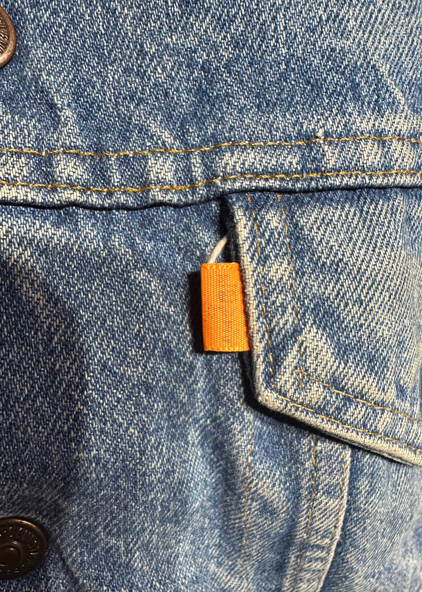 Levi's Orange Tab Sherpa Trucker Masc M