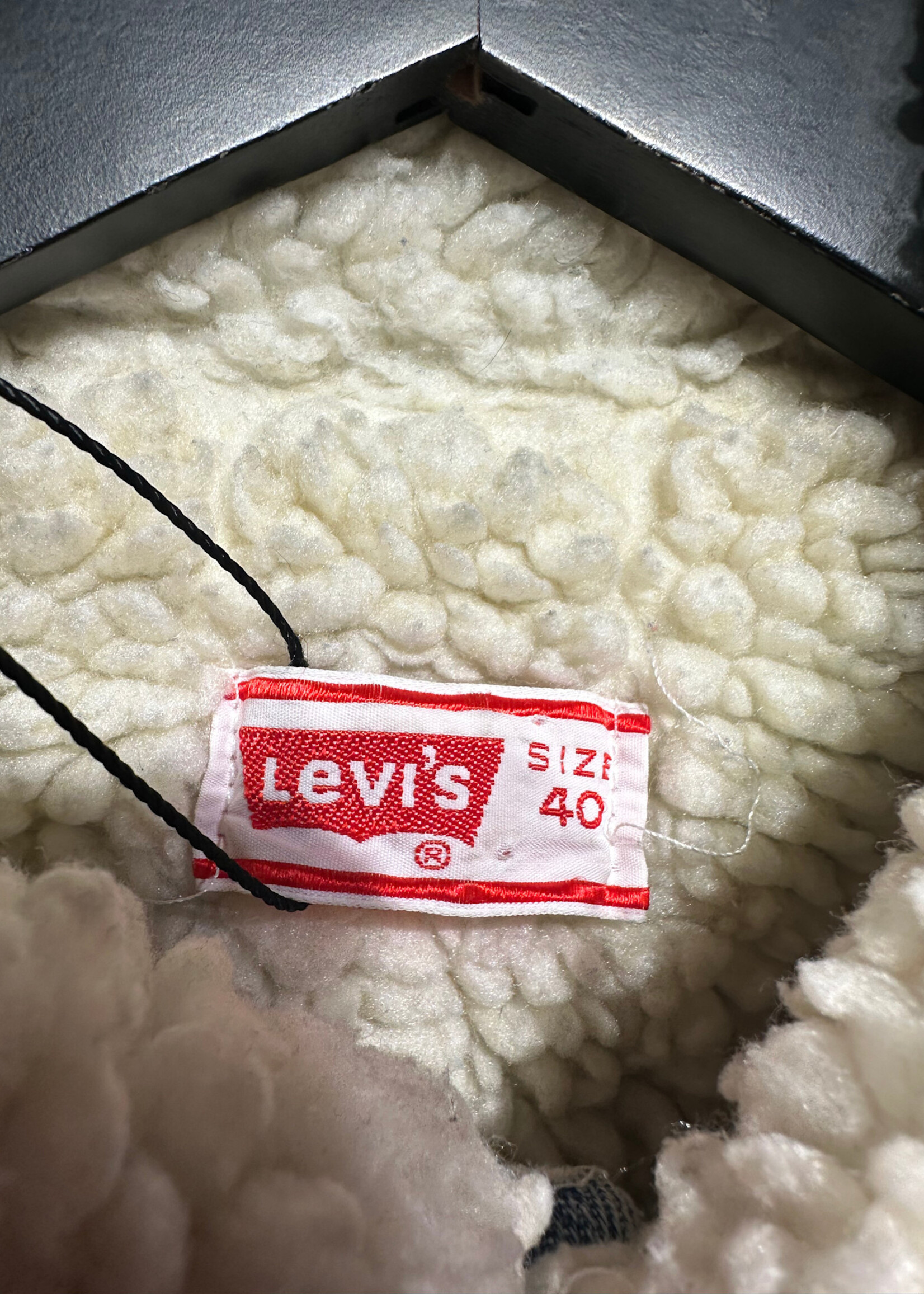 Levi's Orange Tab Sherpa Trucker Masc M
