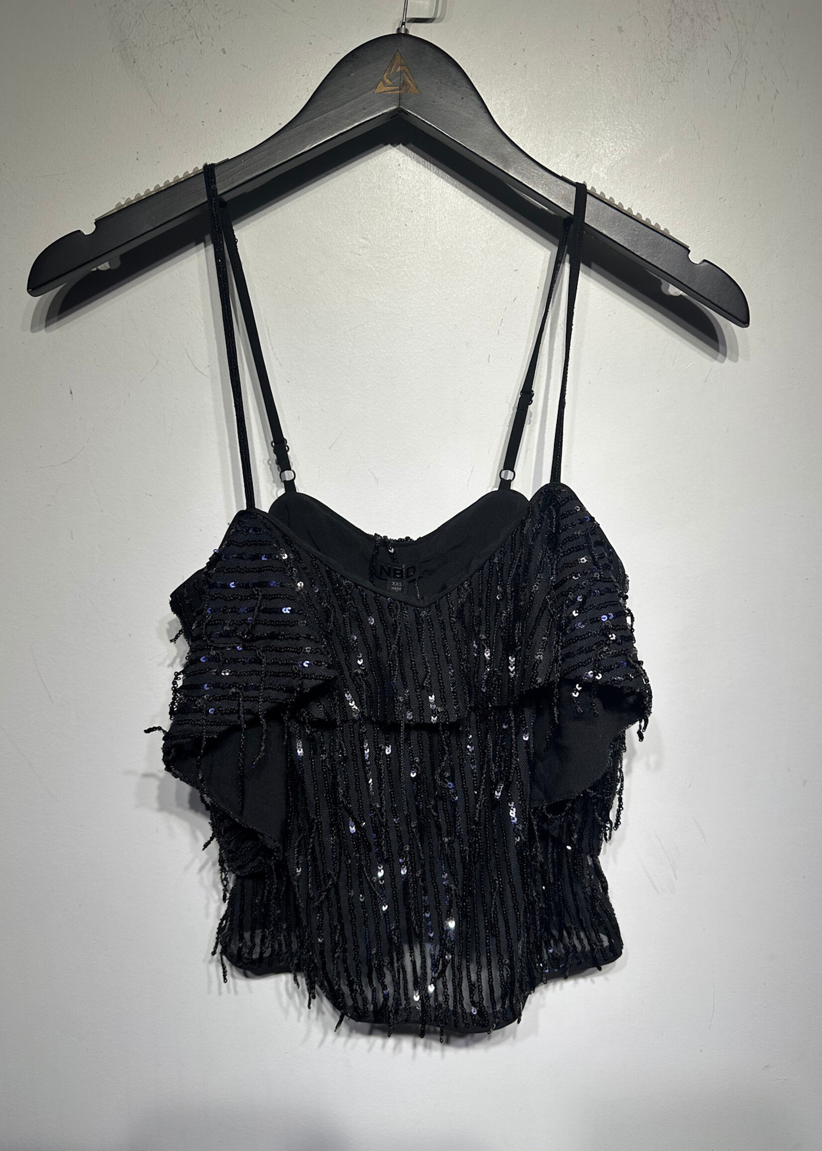 NWT NBD  BLACK LACE DRESS XS