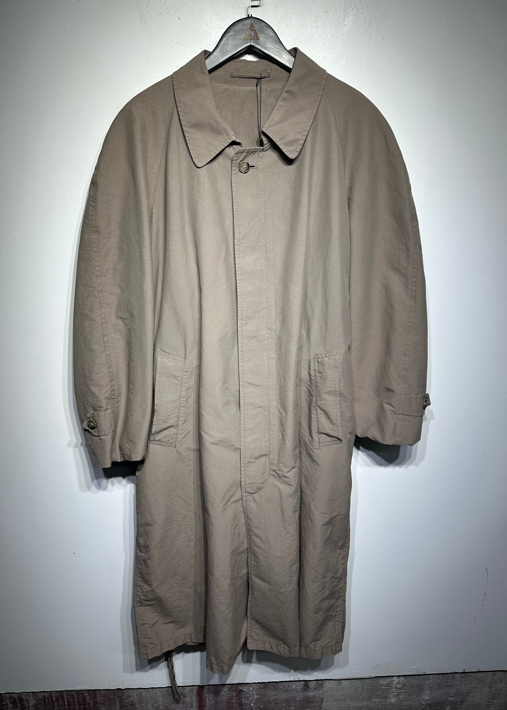 CHRISTIAN DIOR BEIGE TRENCH JACKET AS IS L