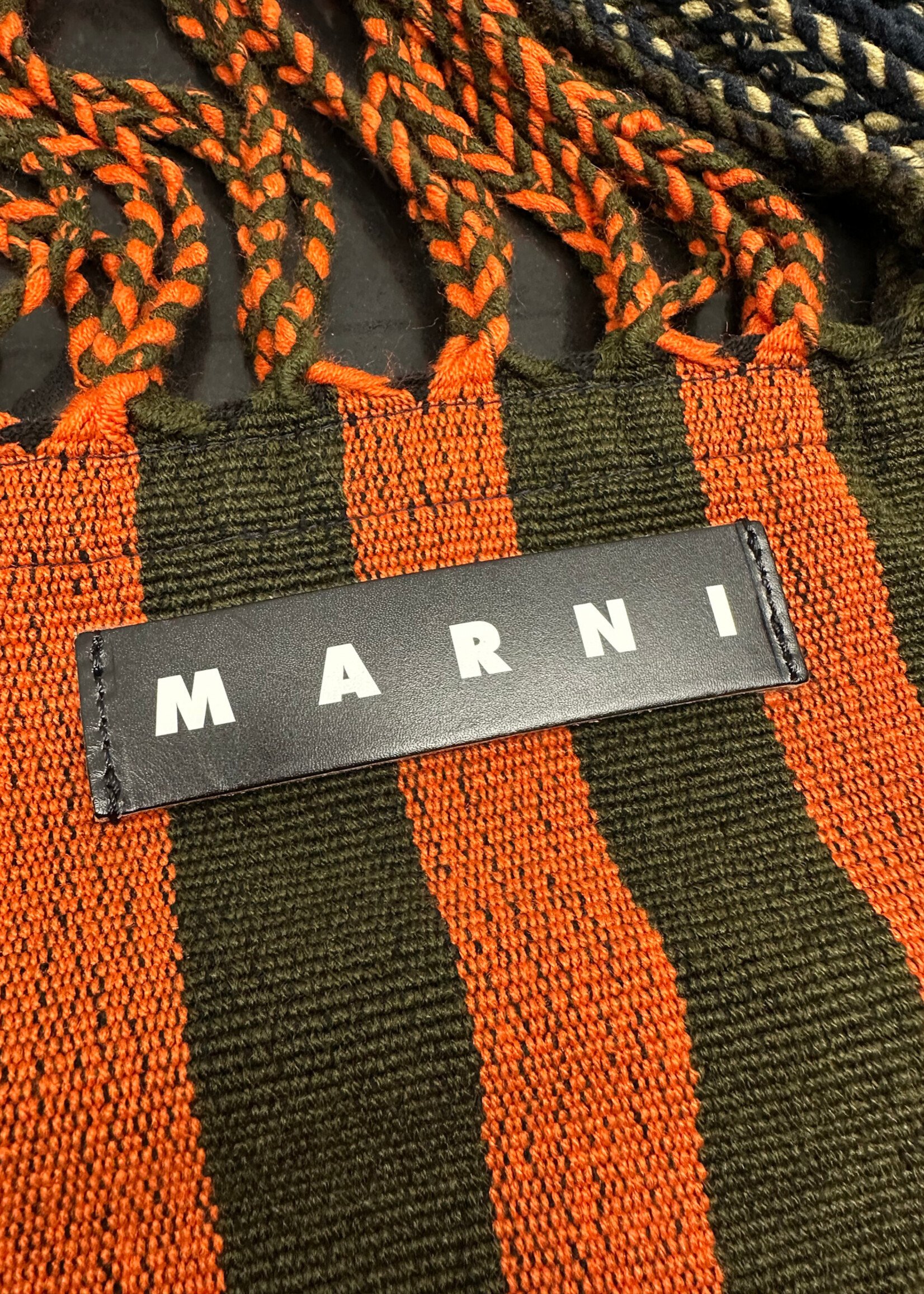 Marni Multicolor Knit Tote