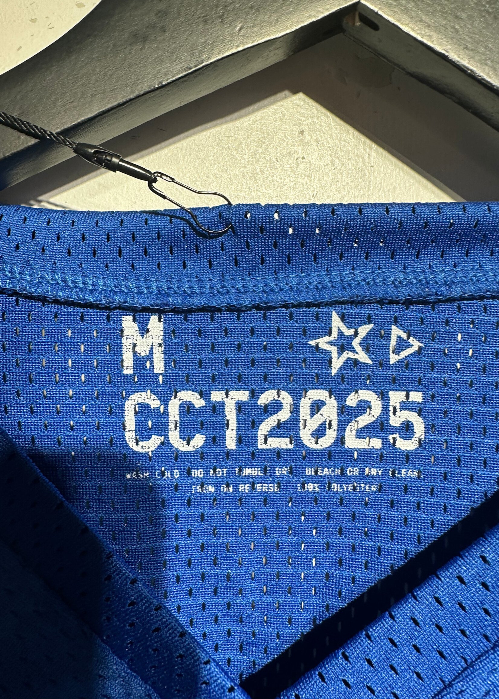 Cowboy Carter Beyonce Blue Crop Tour Jersey Fem M