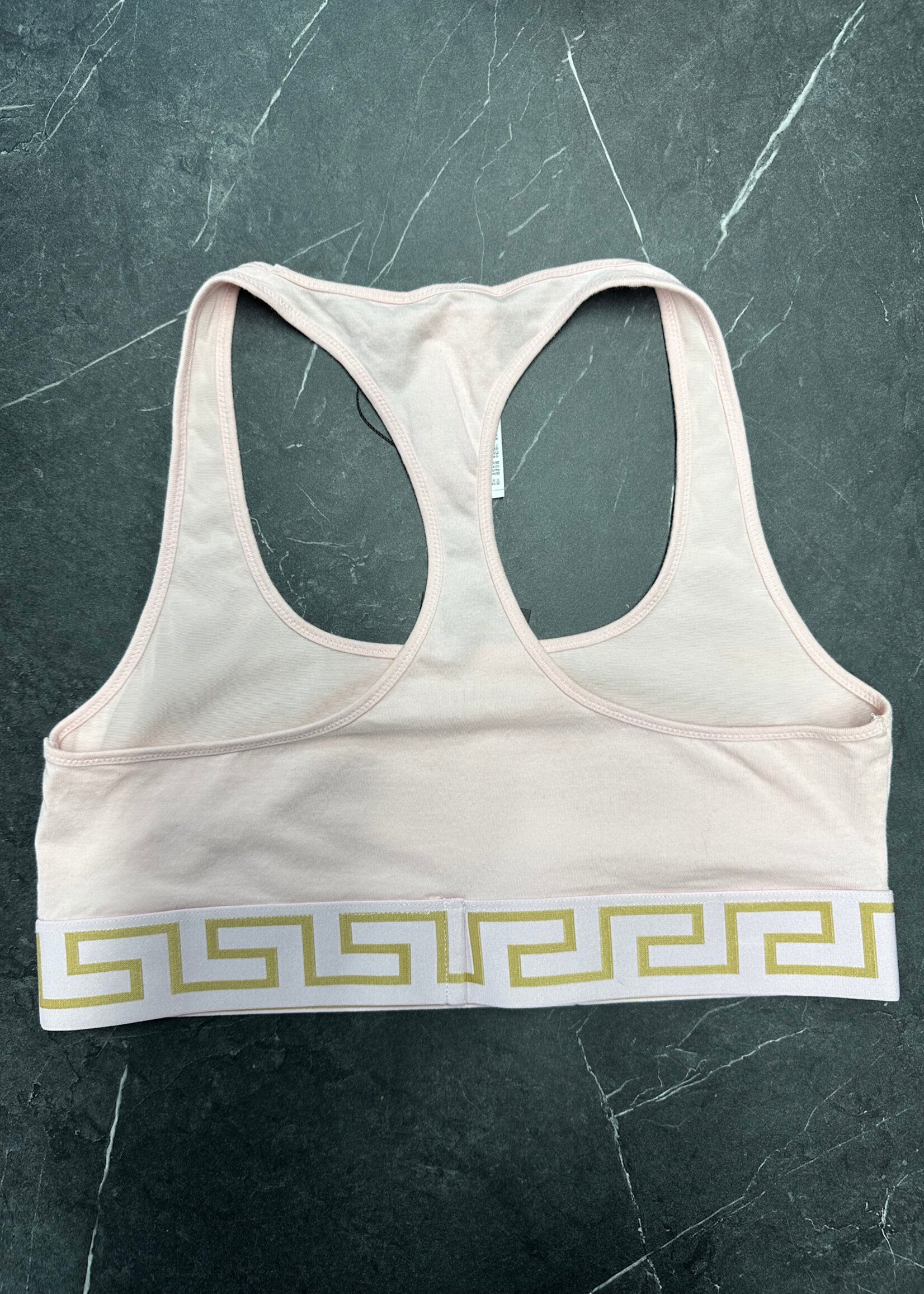 VERSACE PINK GOLD SPORTS BRA 4/S