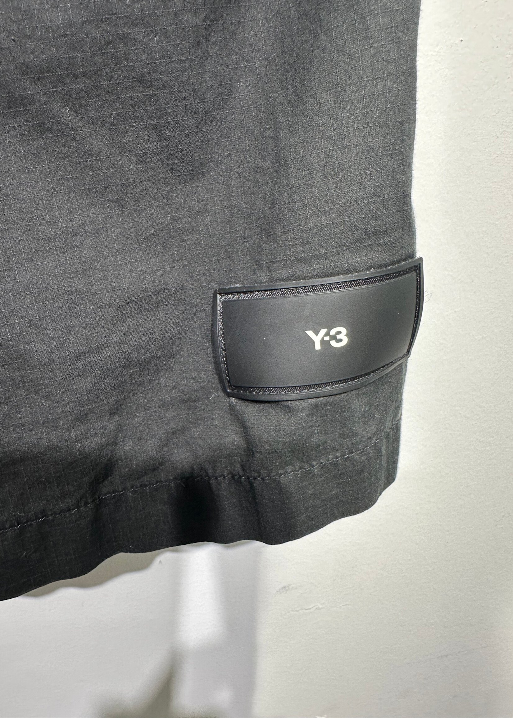Y3 Black Utility Shorts 32