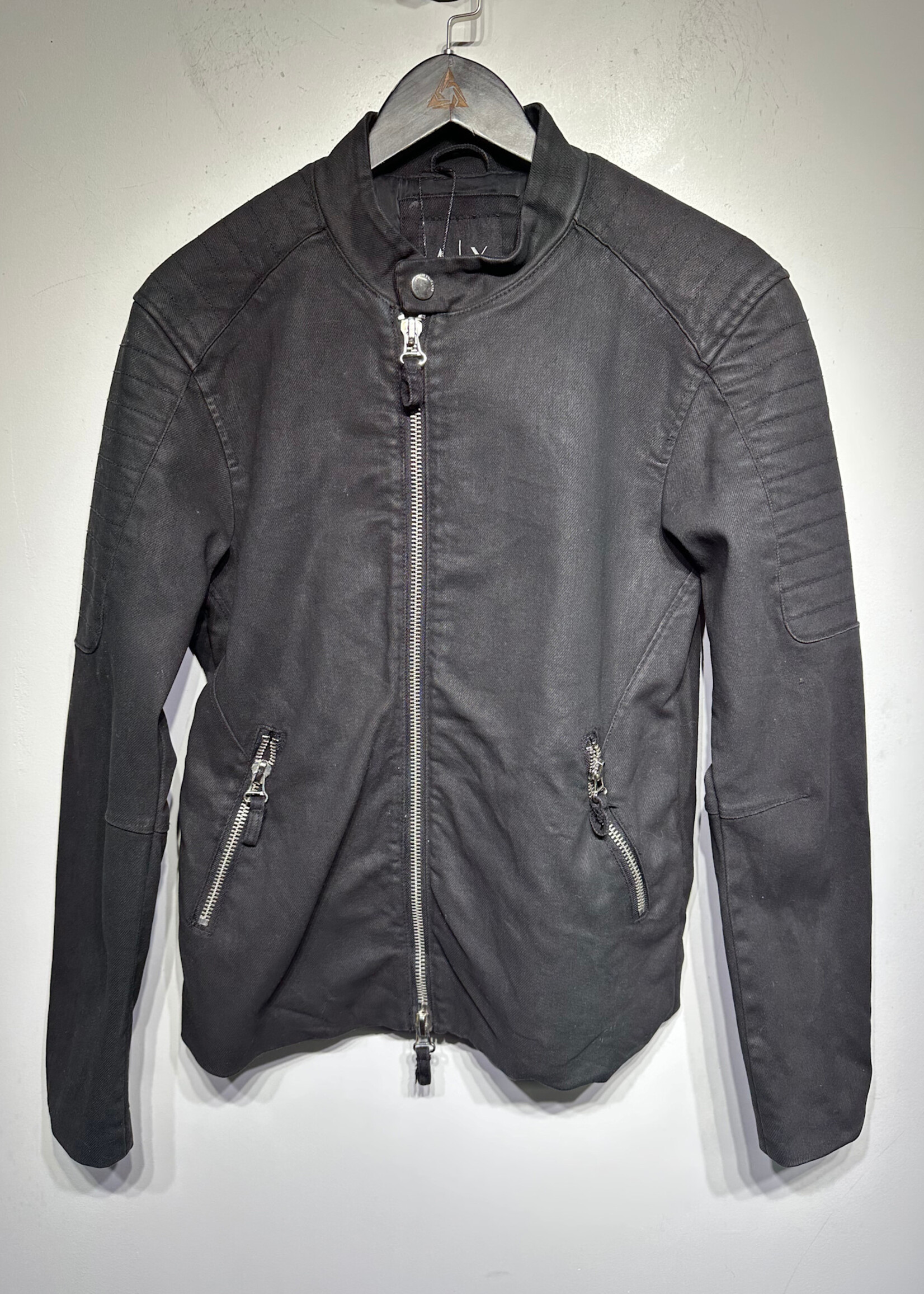 Armani Exchange Black Moto Style jacket Fem M
