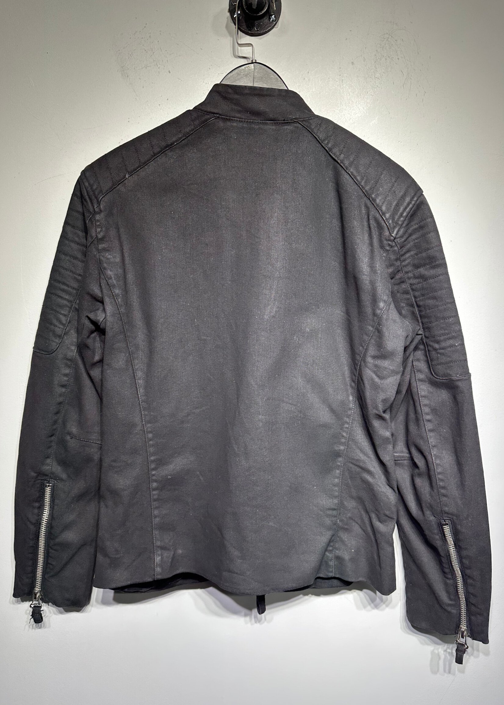 Armani Exchange Black Moto Style jacket Fem M