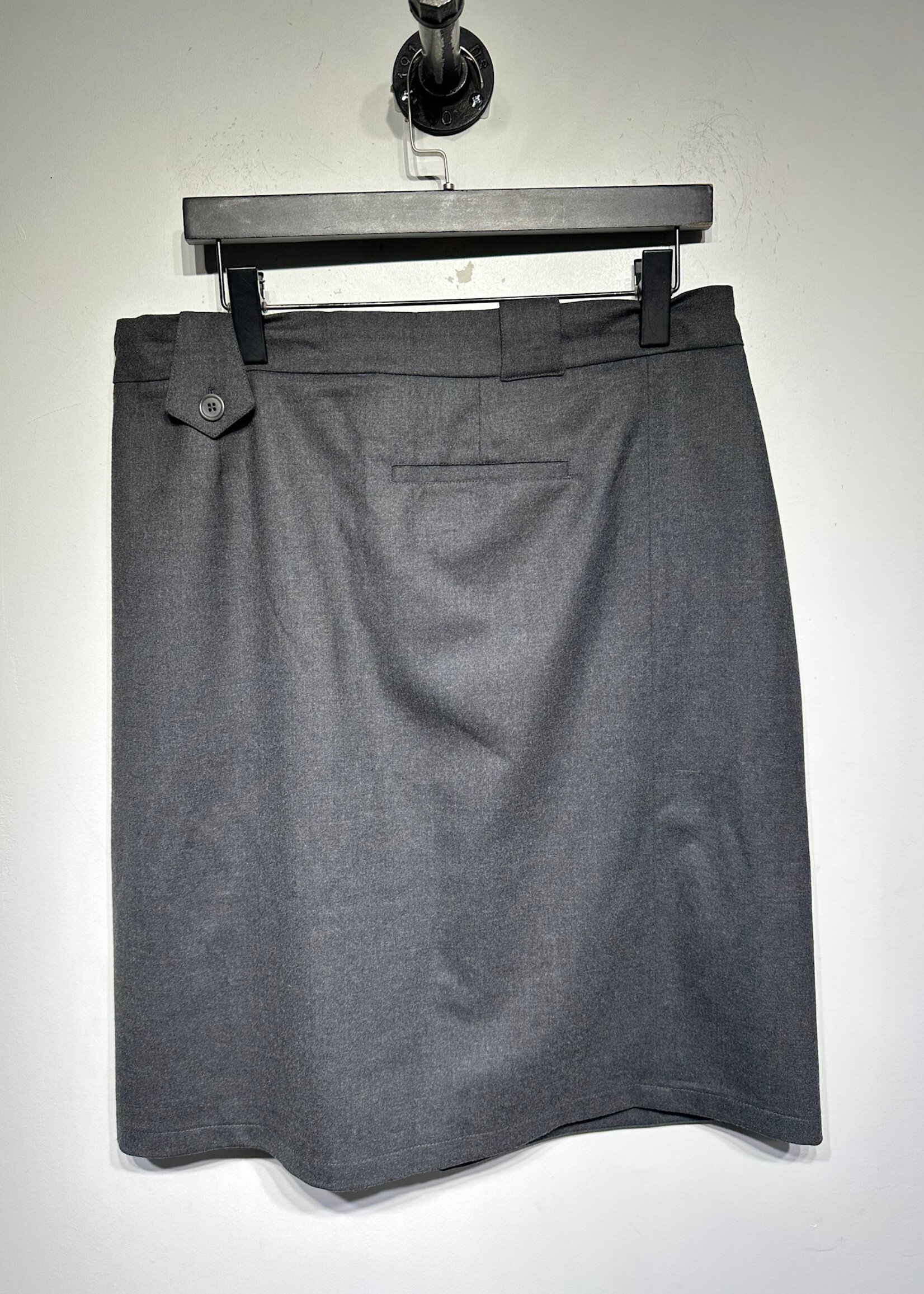 Random Identities Grey Wool Skirt 34