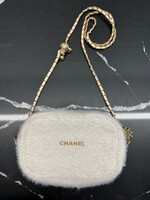 Chanel Beauty White Crossbody