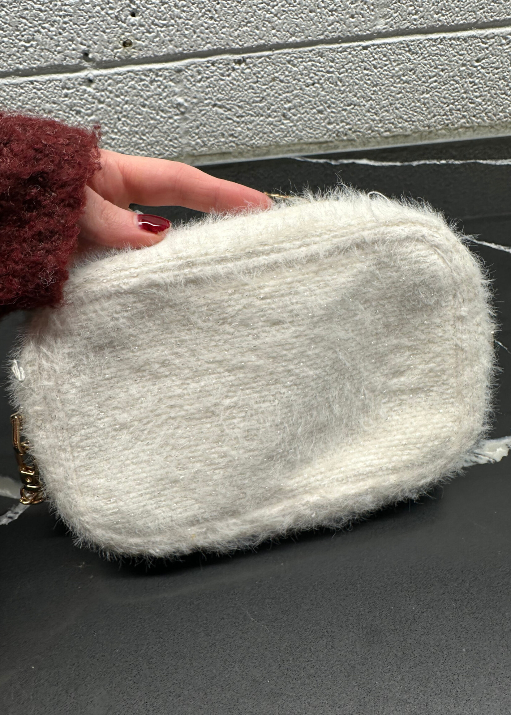 Chanel Beauty White Crossbody