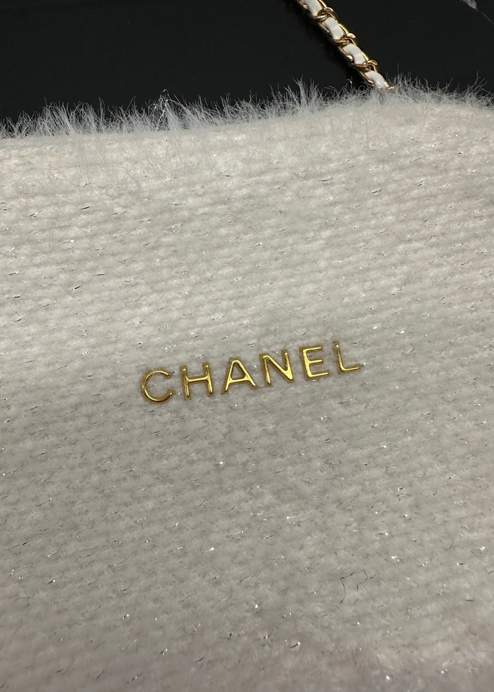 Chanel Beauty White Crossbody