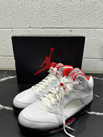 Jordan 5 White Fire Red 10.5