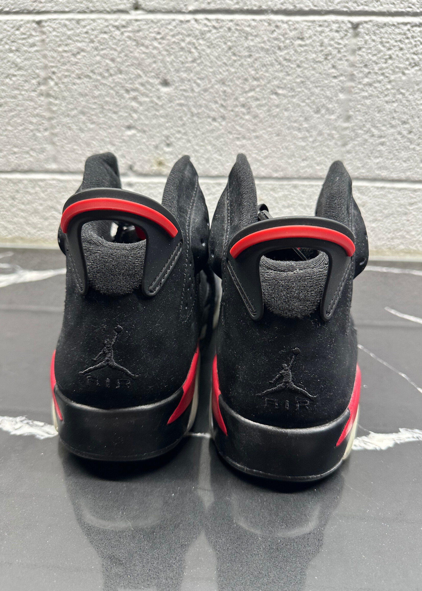 Jordan 6 Black Varsity Red Masc 10
