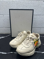 Gucci Rhyton Cream Sneakers Masc 7.5