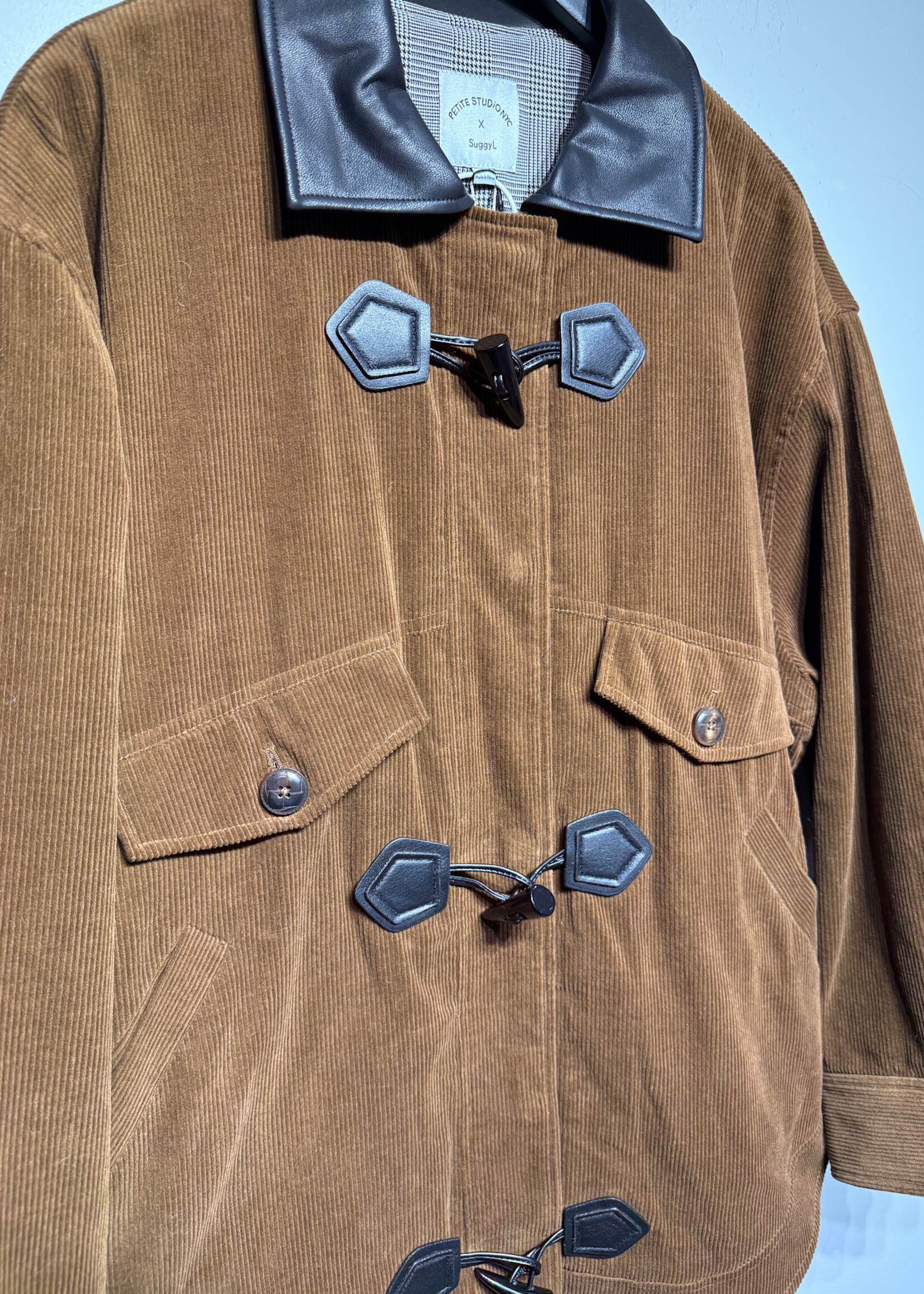 NWT Petite Studio Bryce Corduroy Barn Jacket L