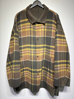 NWT Slowear Yellow Flannel Shacket Masc L