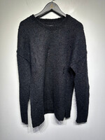 Allsaints Oversized Distressed Sweater M