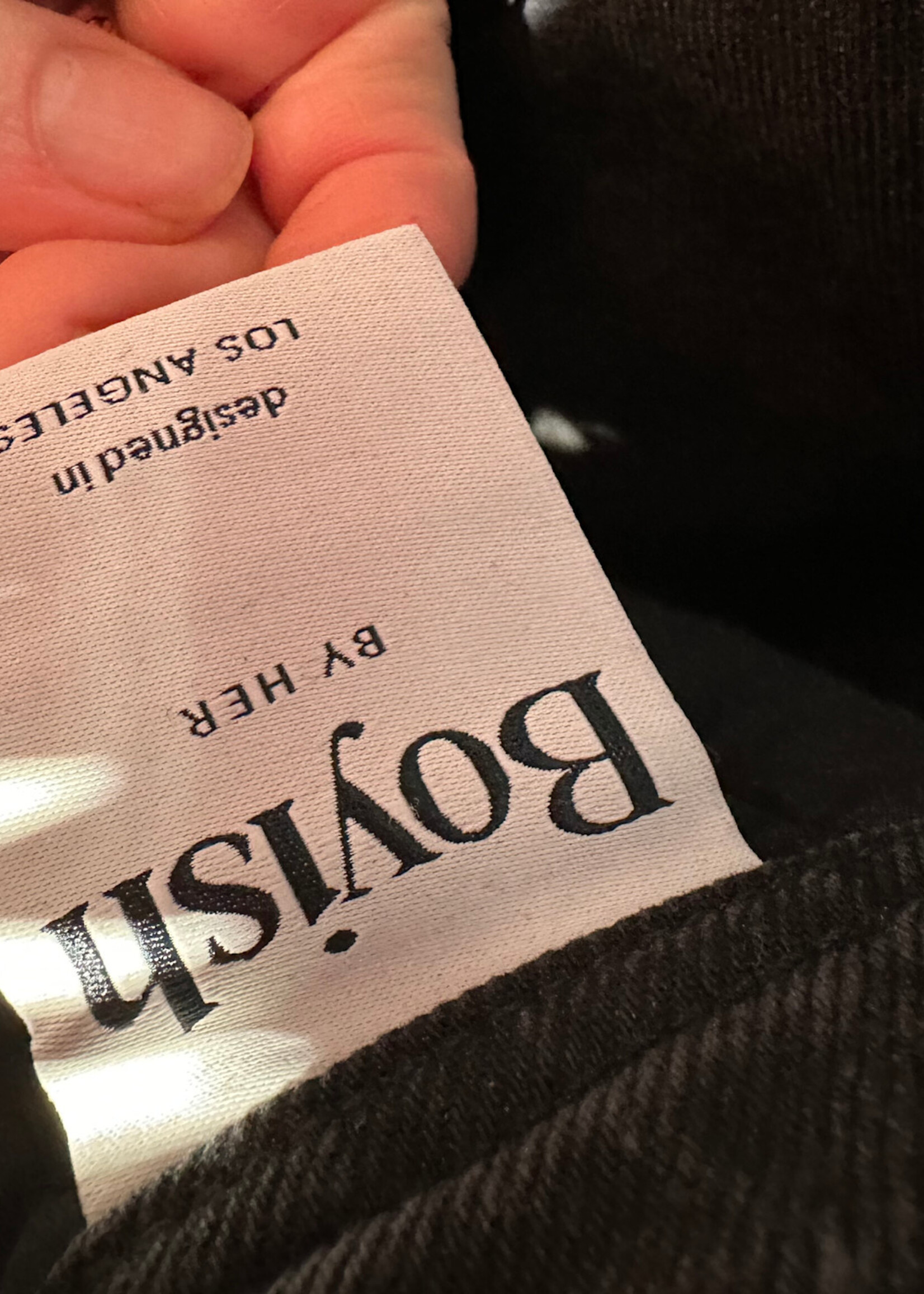 Boyish Black Overalls XS