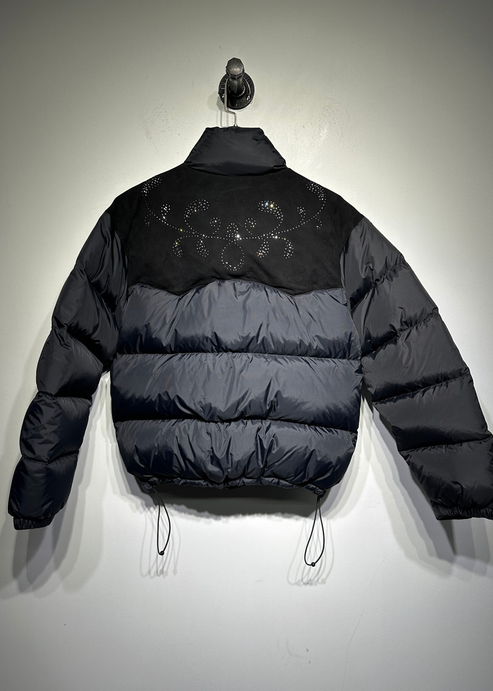 Golf Black Rhinestone Puffer Masc S