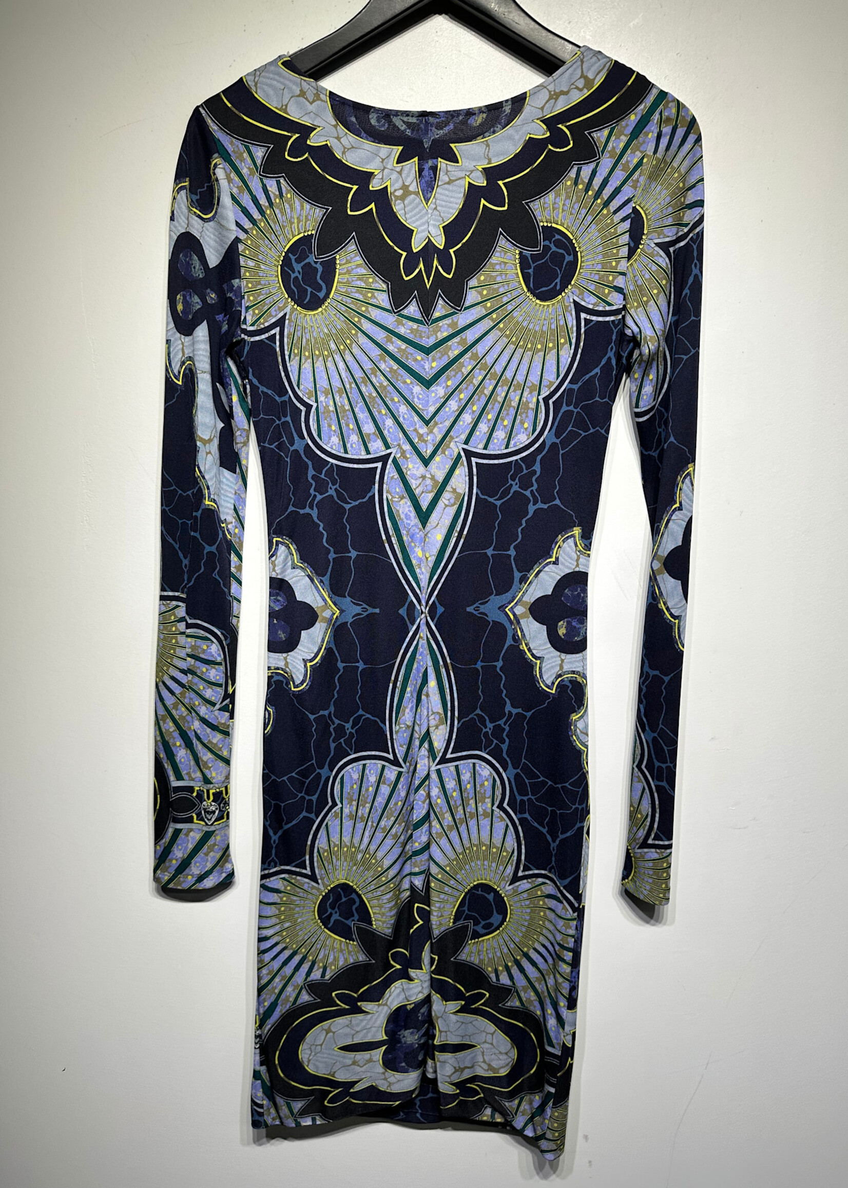 Emilio Pucci Dark Blue Floral Dress