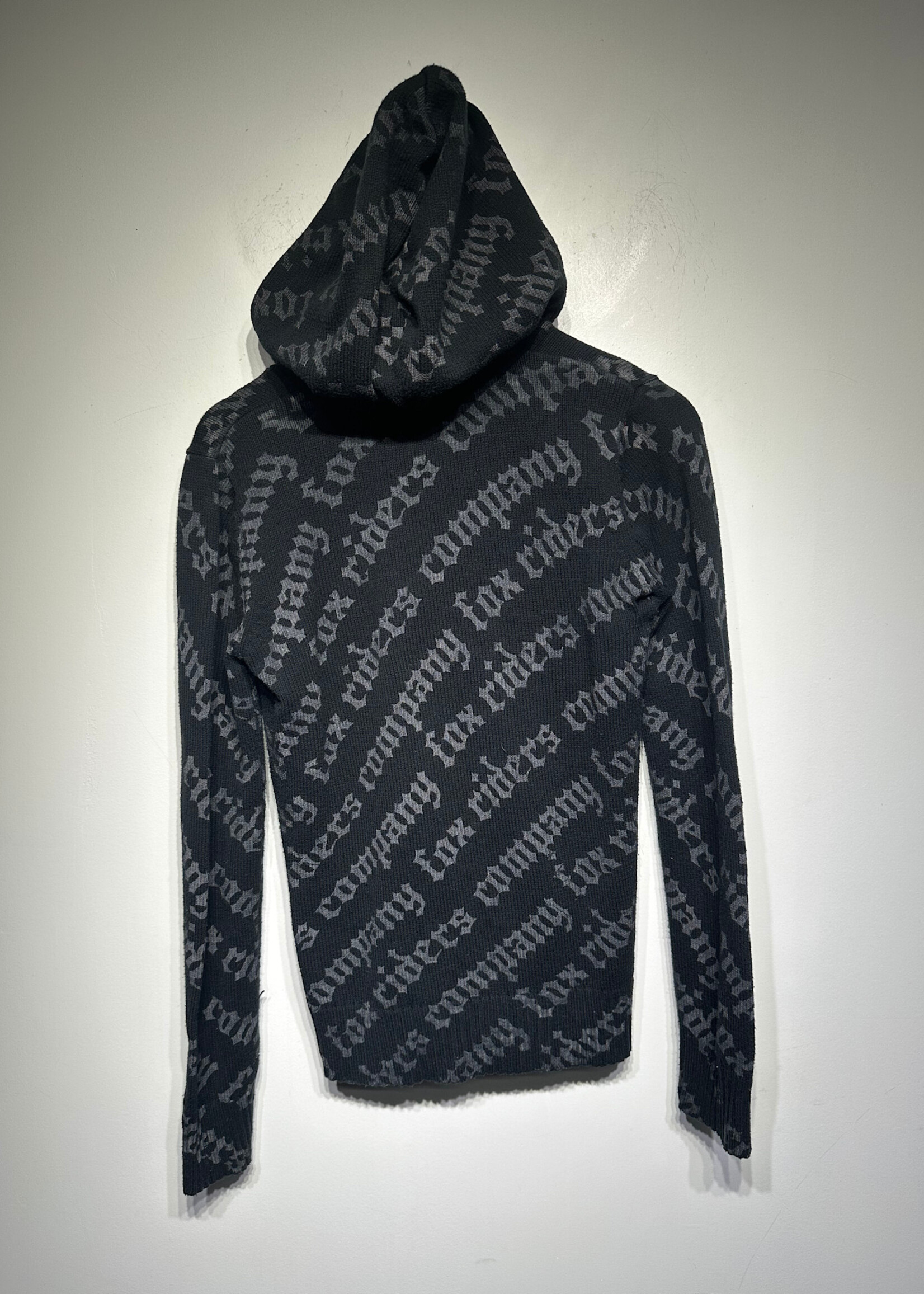 Fox Black AOP Jacket Fem L