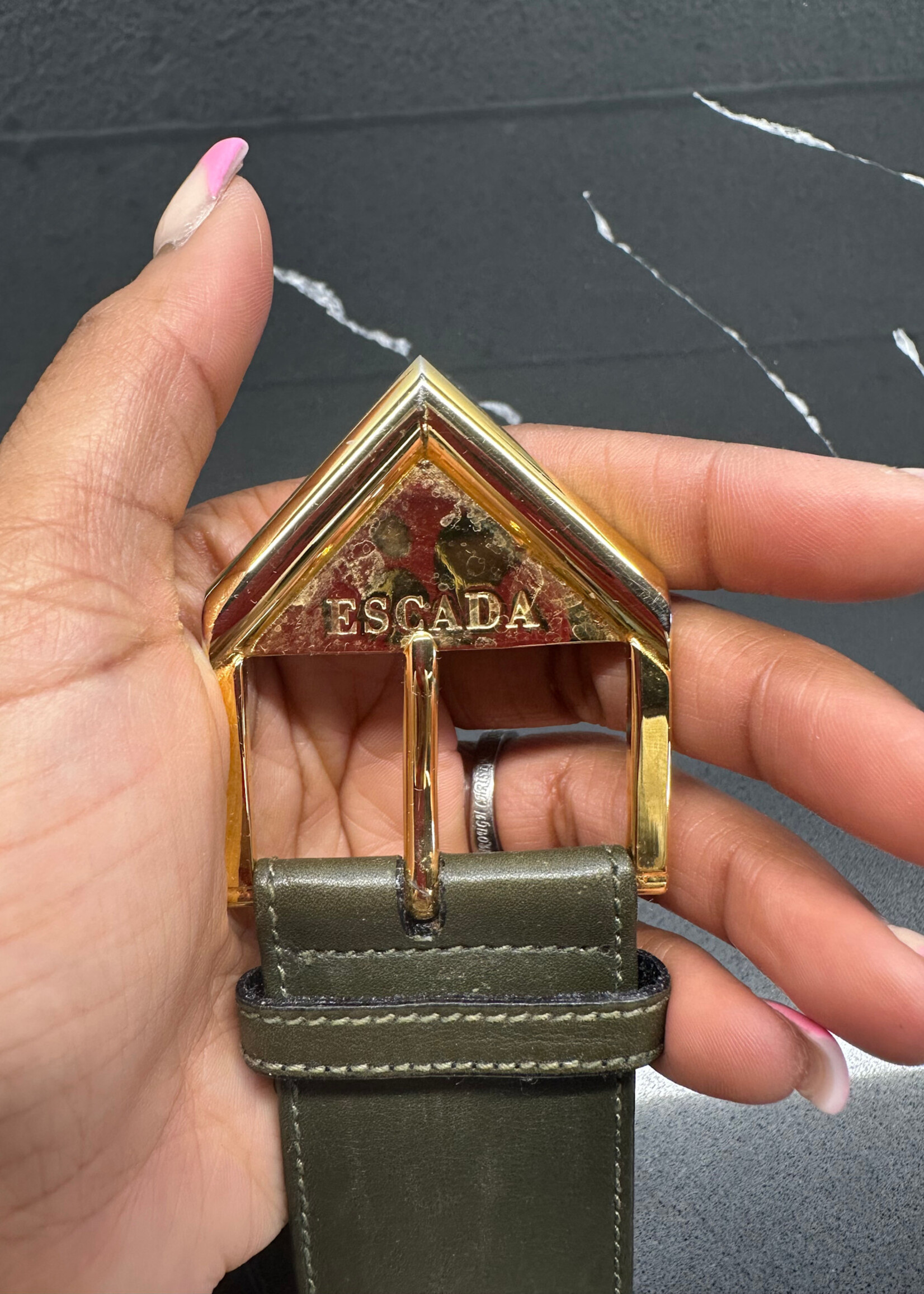 Escada Vintage Rope Belt