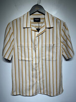 The Kooples White Yellow Striped BU S