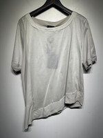 Les Copains NWT Grey Asymetrical Top Fem L