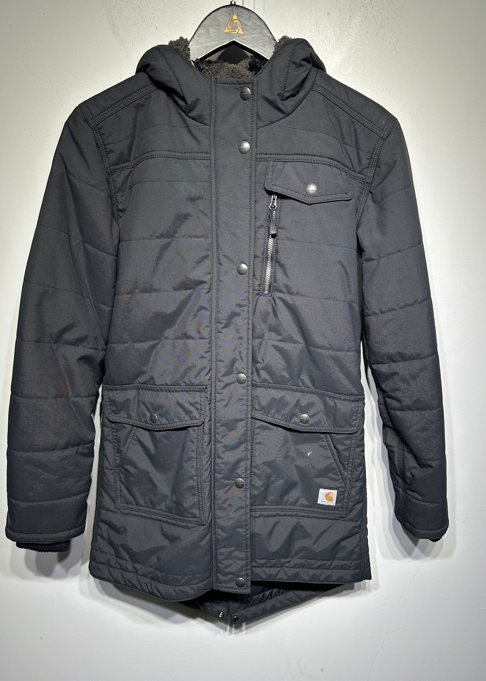 Carhartt Black 'Rain Defender' Coat S