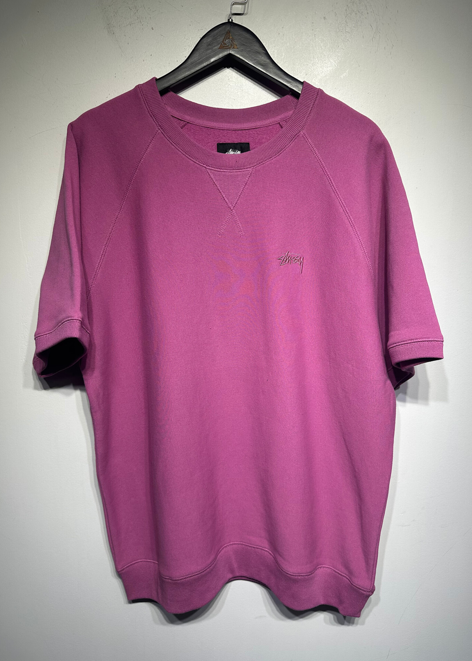 NWT Stussy Pink SS Sweater XL