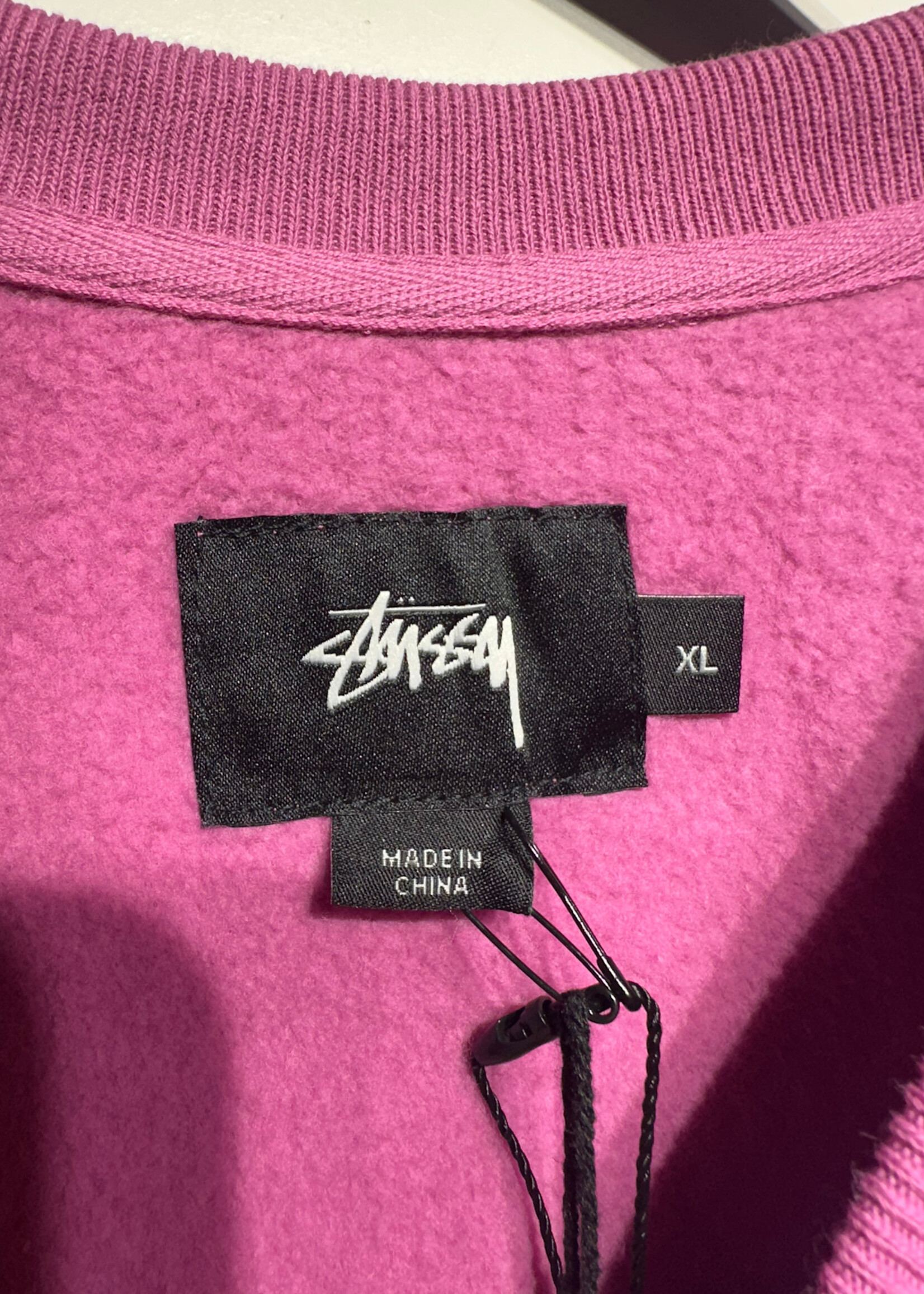 NWT Stussy Pink SS Sweater XL