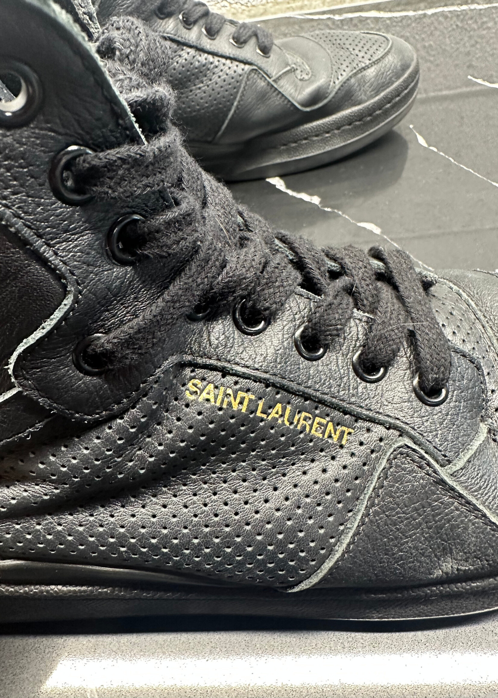 Saint Laurent SL24 Triple Black Sneaker 42/9