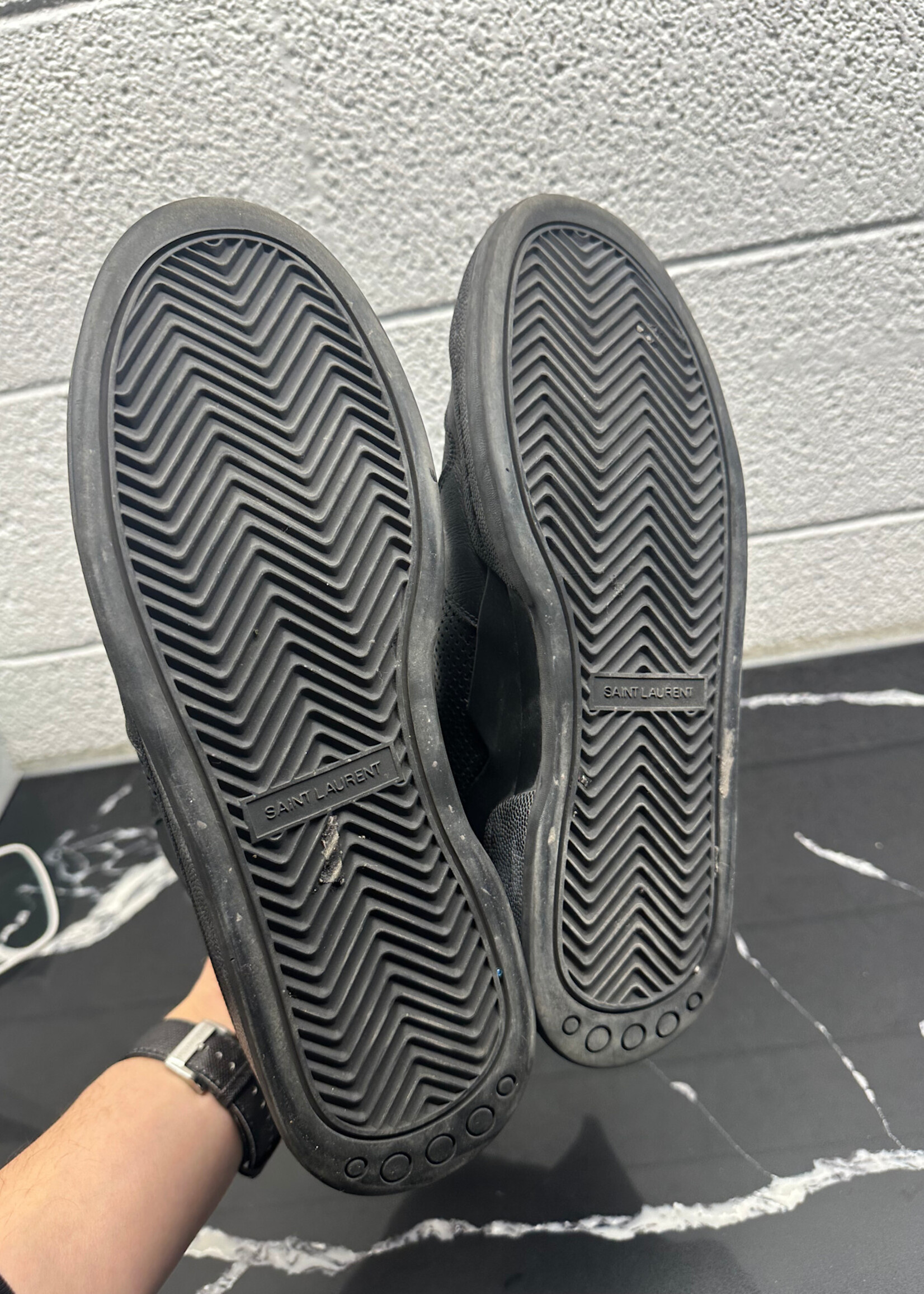 Saint Laurent SL24 Triple Black Sneaker 42/9