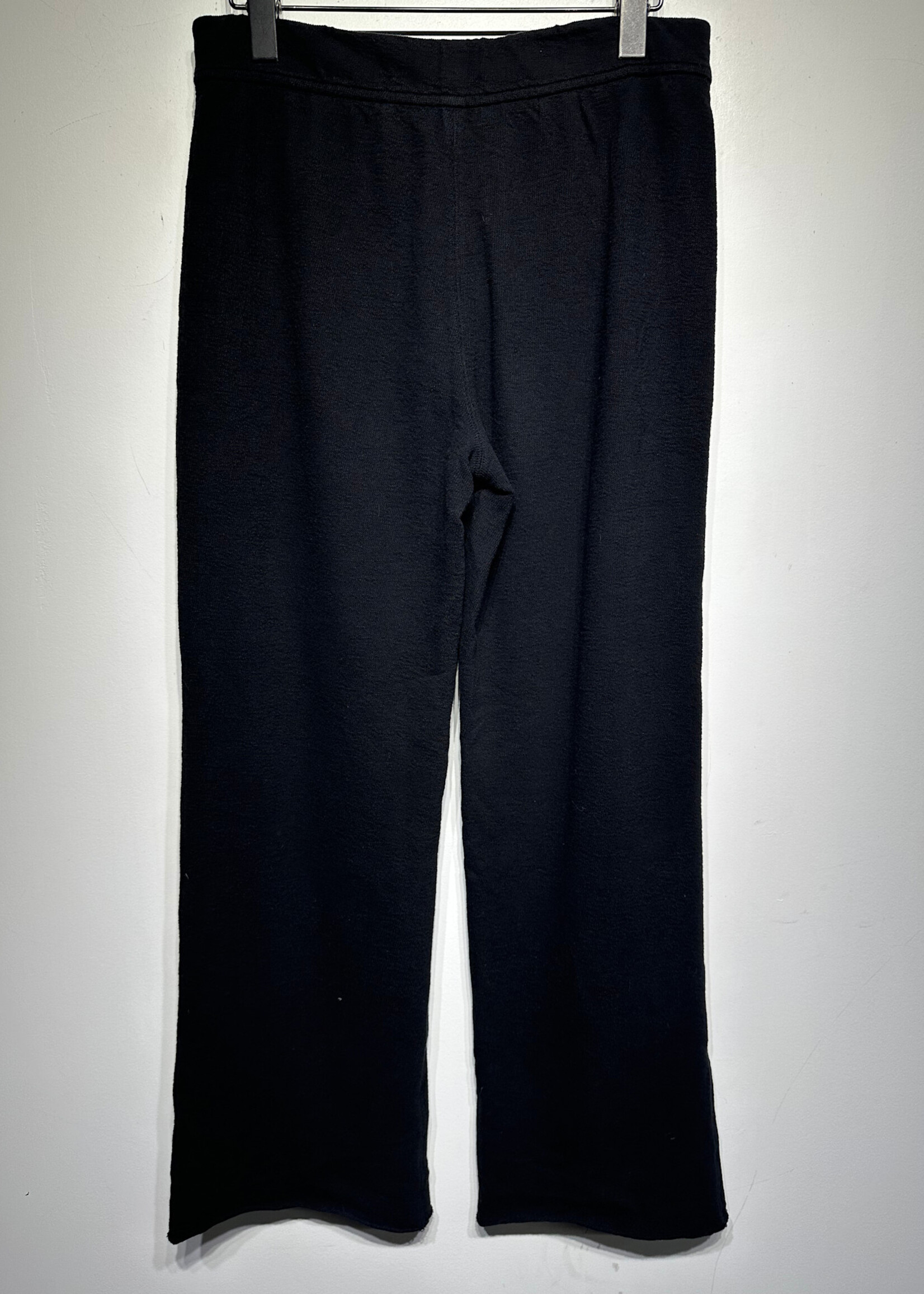Helmut Lang Black Wide Leg Sweats Unisex 30