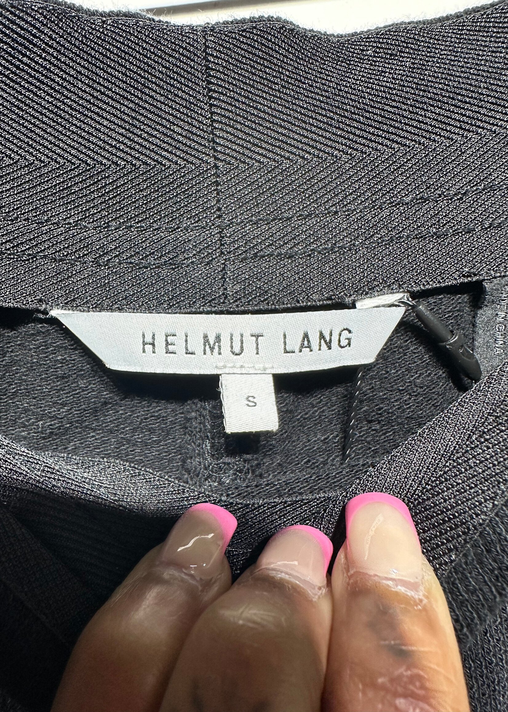 Helmut Lang Black Wide Leg Sweats Unisex 30