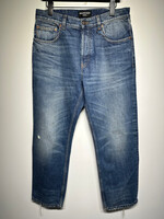 Balenciaga Jeans Medium Wash Two Tone Denim 33