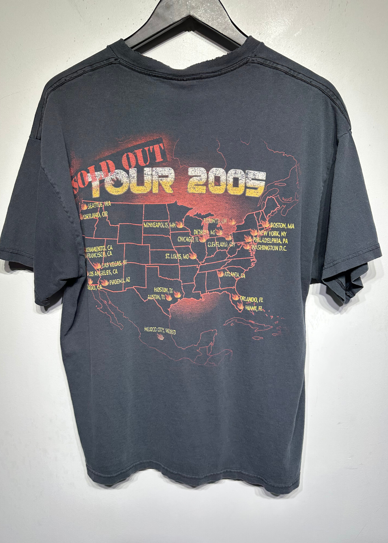 Audio Slave Black 05' Tour Tee L