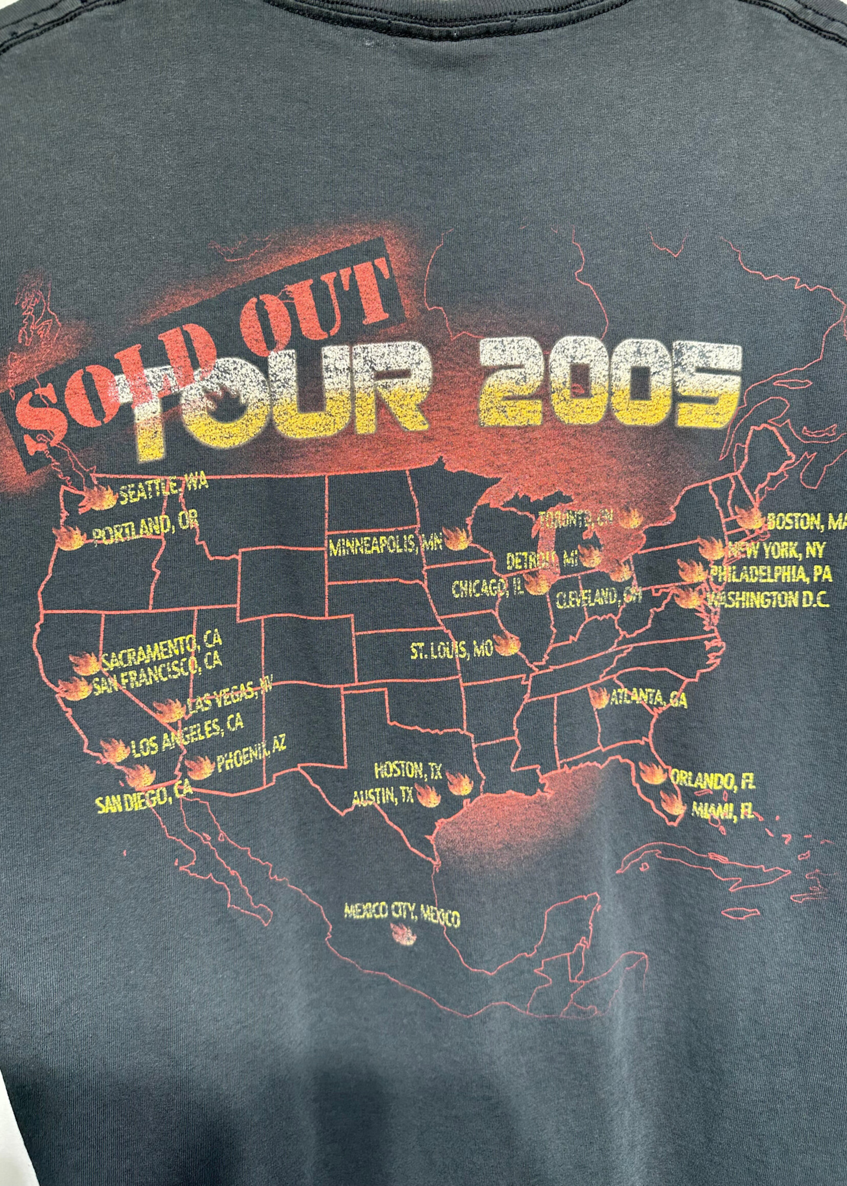 Audio Slave Black 05' Tour Tee L