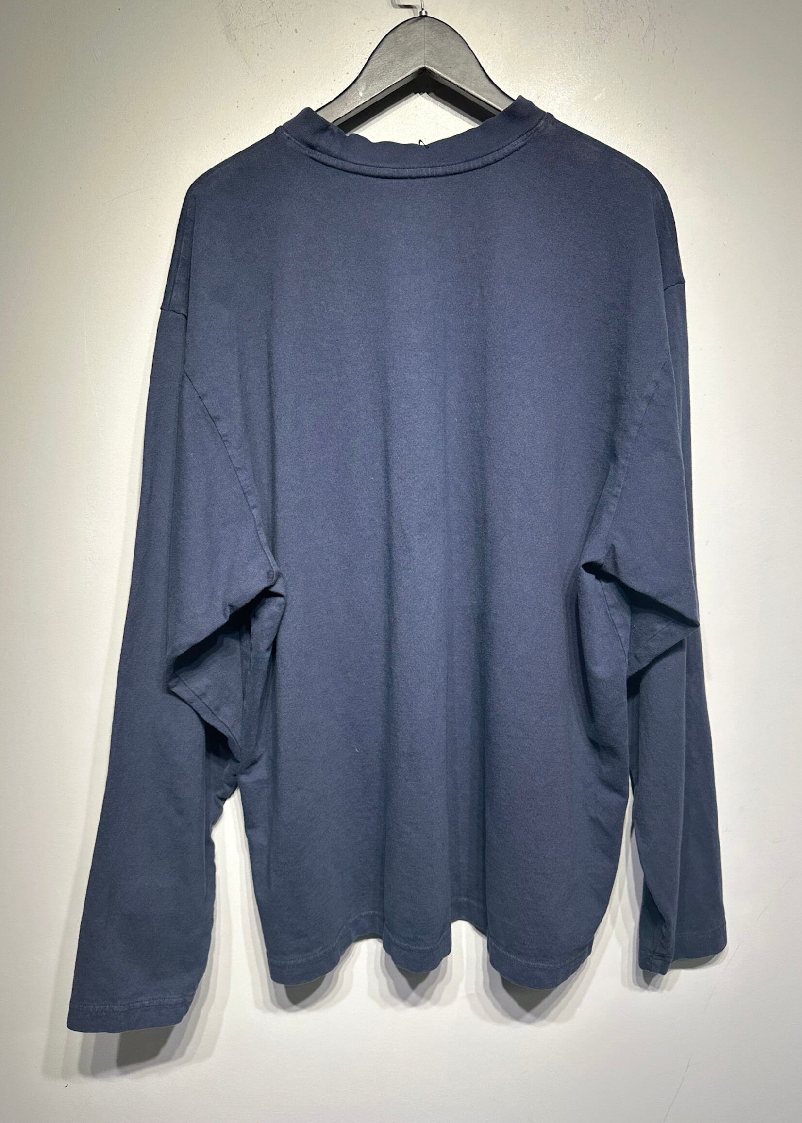 YZY GAP NAVY L/S TEE XL