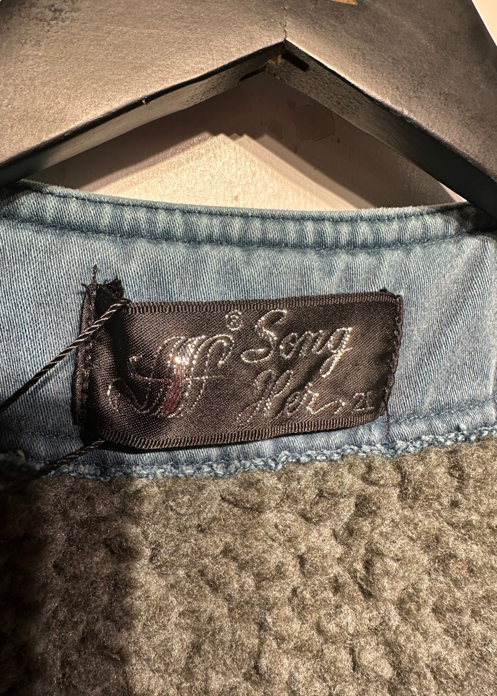 Song Her Vintage Blue Vest XXL