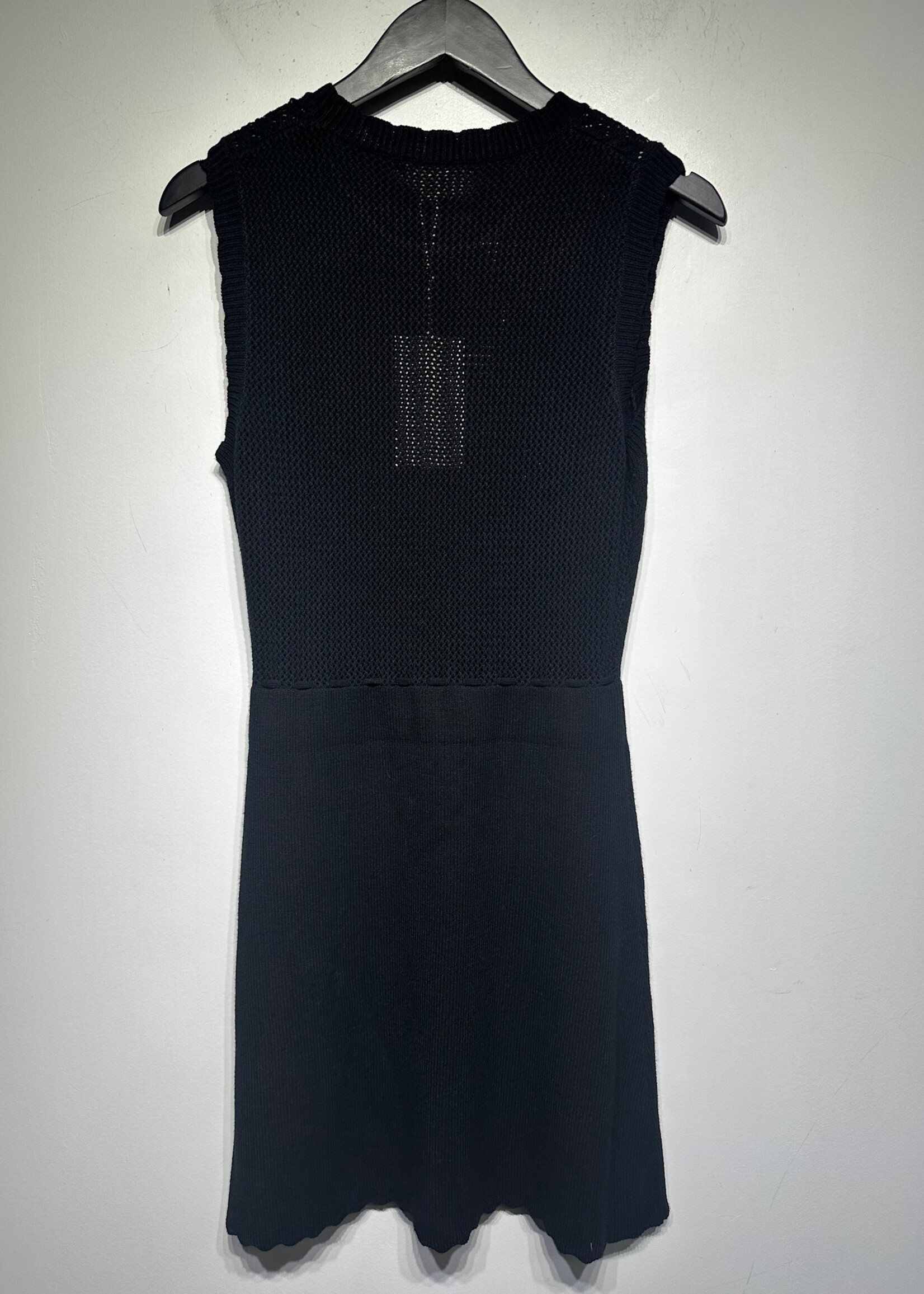NWT Revolve Heart Loom Black Knit Dress M