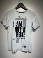 Von Dutch Not Rebel White Tee M