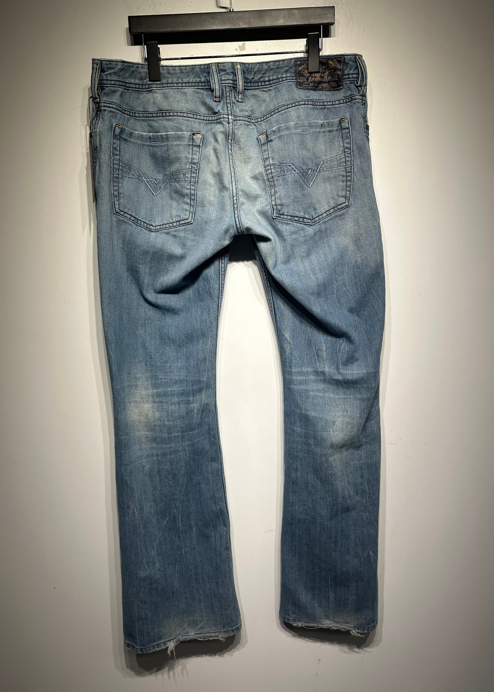 Diesel Zathan Bootcut Light Wash Denim Masc 36x34