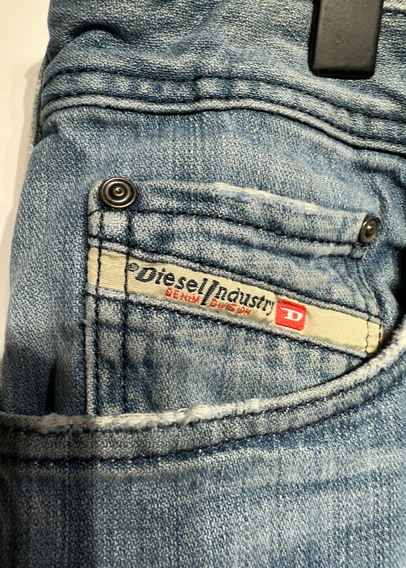 Diesel Zathan Bootcut Light Wash Denim Masc 36x34