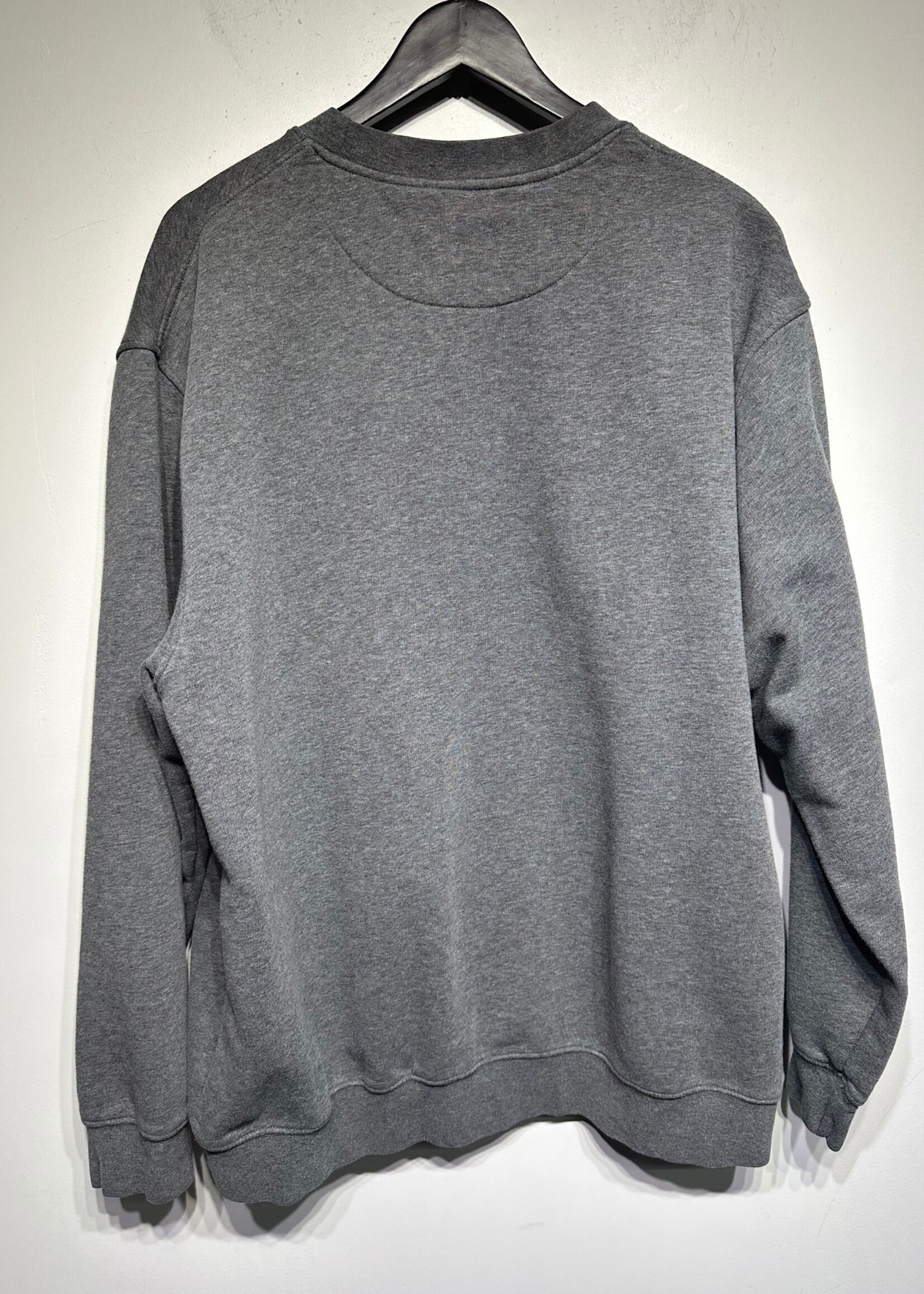 Y2K Nike Dark Grey Mini Swoosh Sweater XL