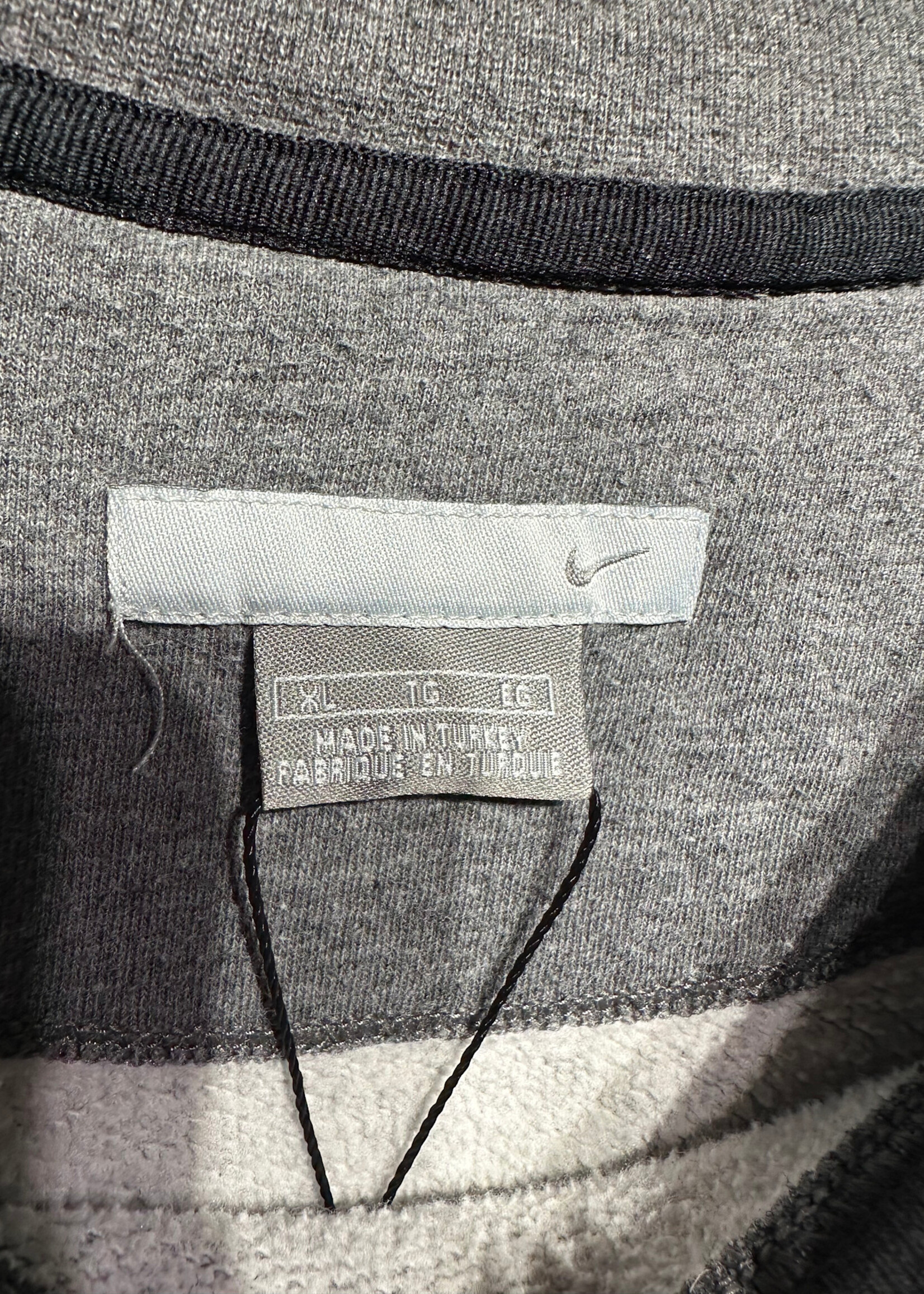 Y2K Nike Dark Grey Mini Swoosh Sweater XL