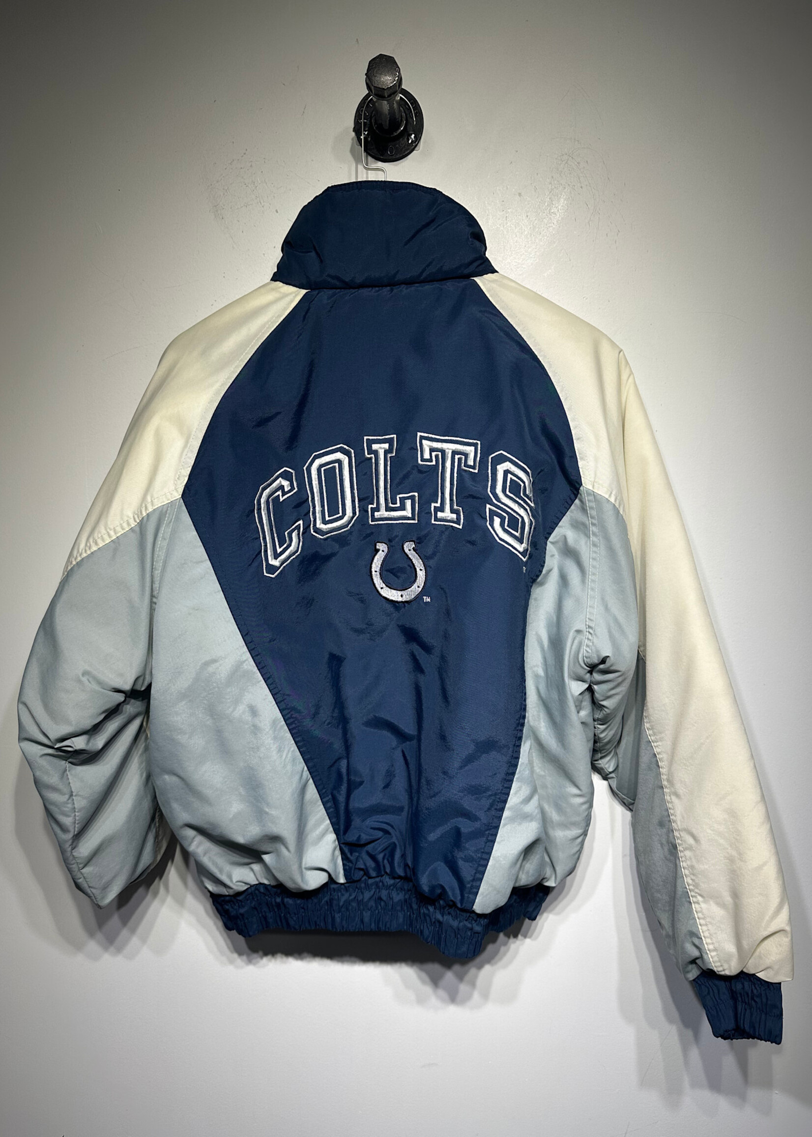 Colts NFL ZU Puffer Jacket M AS IS